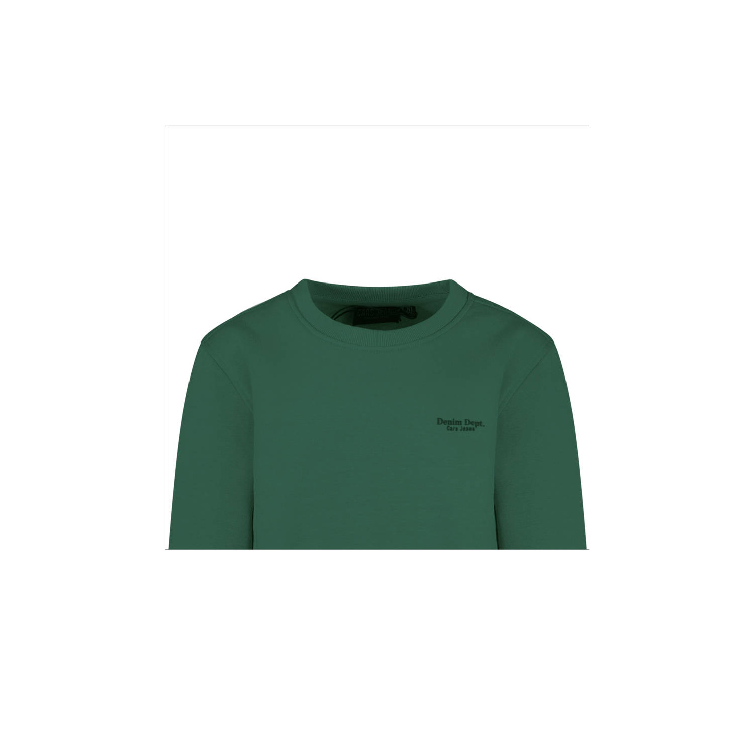 Cars sweater donkergroen