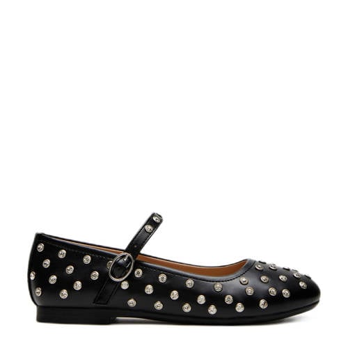 Steve Madden JVinetar ballerina's zwart met studs afbeelding