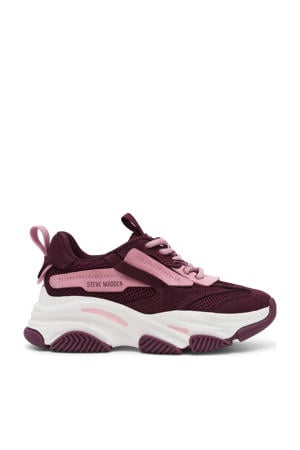 JPossession chunky sneakers aubergine/roze