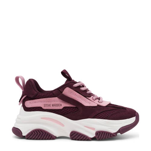 Steve Madden JPossession chunky sneakers aubergine/roze afbeelding