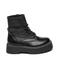 Steve Madden Jskylar leren veterboots zwart