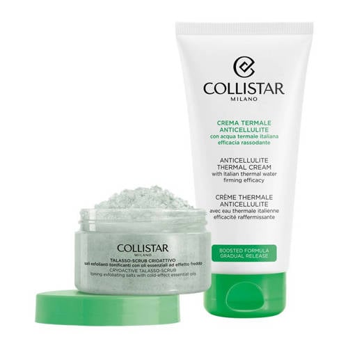 Collistar Set - Anticellulite Thermal Cream 175 ml + Cryo-Active Talasso Scrub 150 g afbeelding