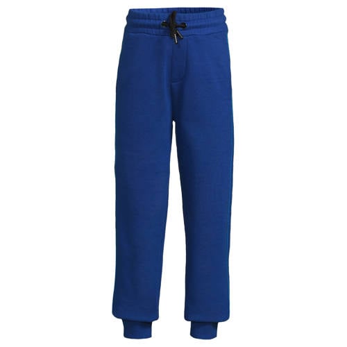 Orange Stars fleece joggingbroek met contrasterende bies blauw afbeelding