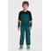 Orange Stars fleece cargo joggingbroek Steven teal