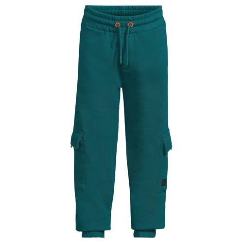 Orange Stars fleece cargo joggingbroek Steven teal afbeelding