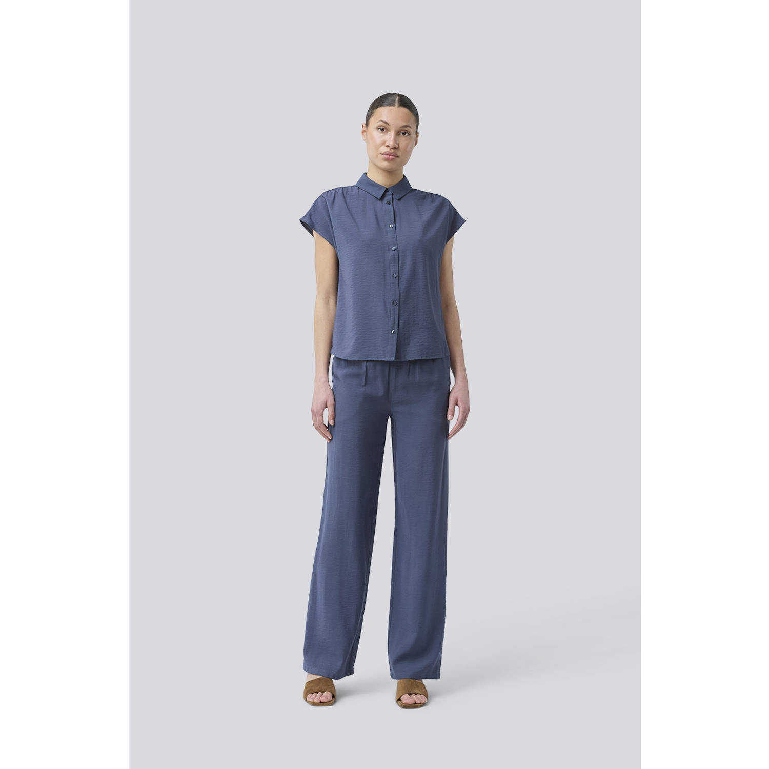 Modström blouse blauw
