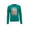 Orange Stars Longsleeve met printopdruk petrol