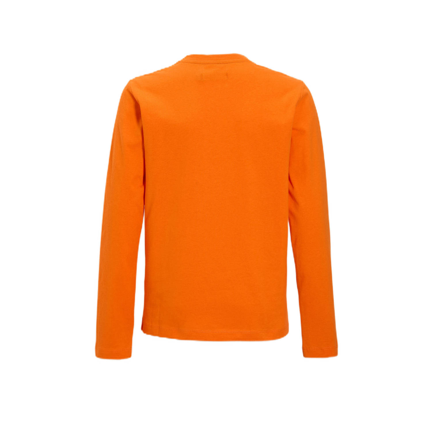 Orange Stars Longsleeve met printopdruk oranje