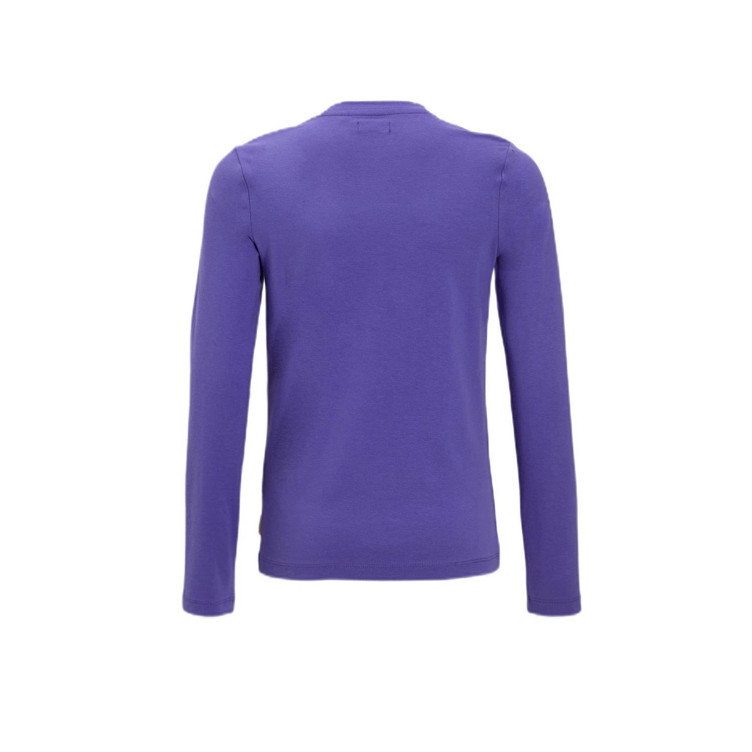 Orange Stars Longsleeve met printopdruk paars