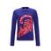 Orange Stars Longsleeve met printopdruk paars