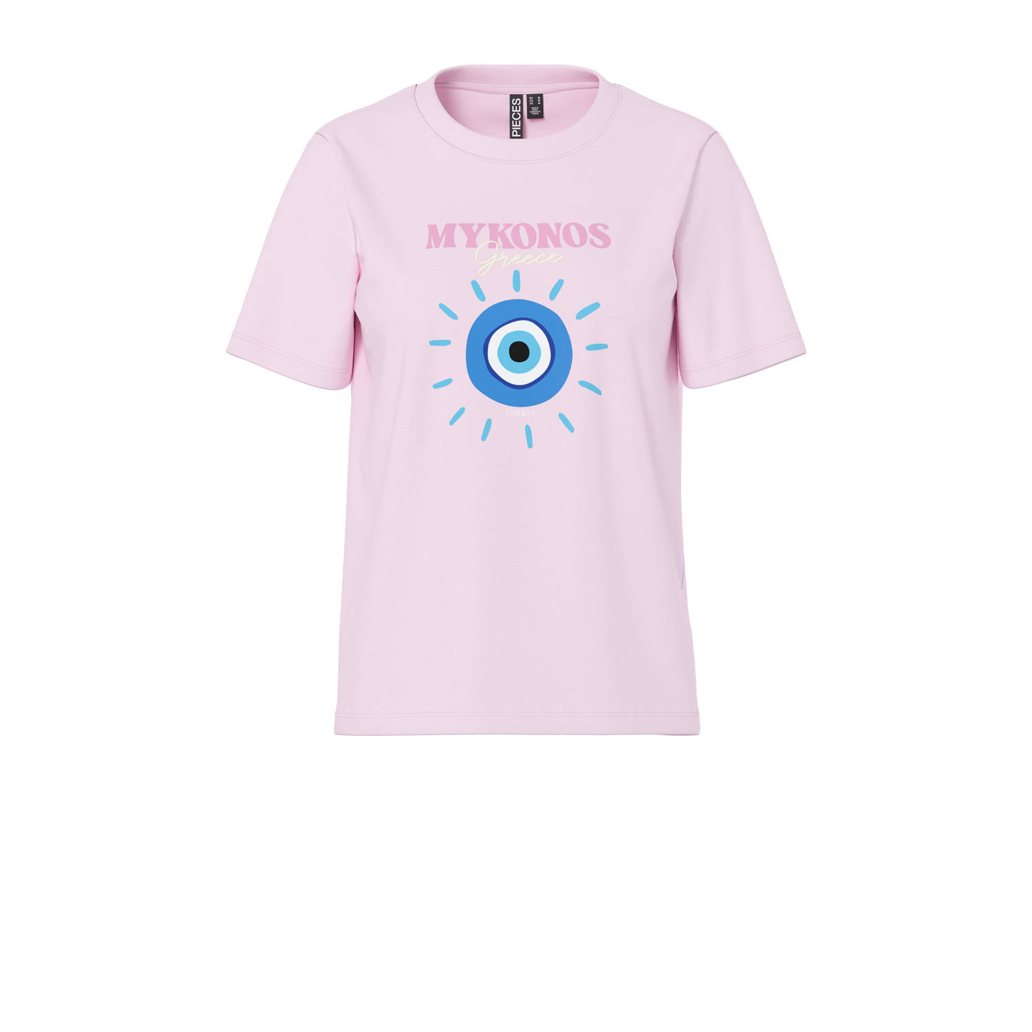 PIECES T-shirt roze
