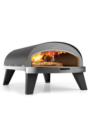  Pizza Oven Piana - Gasmodel - met Thermometer - Leisteen - voor ø 30 cm pizza's - Roterende pizzasteen
