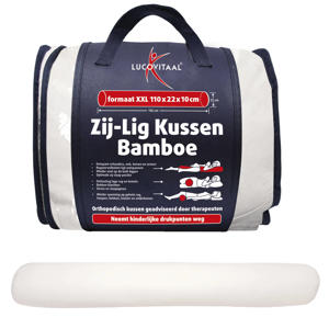 Zij-lig Kussen Bamboe