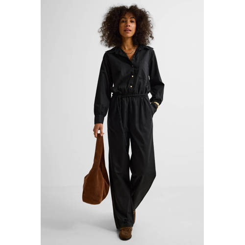 Ruby jumpsuit met lyocell zwart afbeelding