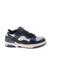 Hip leren sneakers blauw/wit