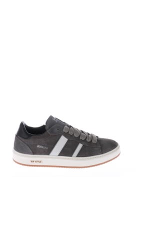 suède sneakers grijs