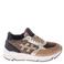 Hip suède sneakers camel/panter/zwart