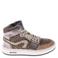 Hip leren sneakers bruin/panter