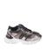 Hip leren sneakers zwart/champagne
