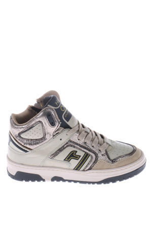 leren sneakers lichtroze