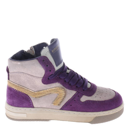 Hip H1301 leren sneakers paars afbeelding