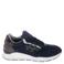 Hip suède sneakers donkerblauw multi