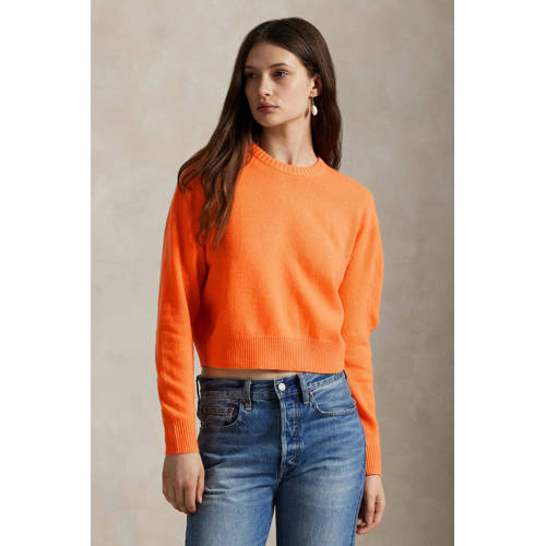 POLO Ralph Lauren gebreide trui oranje afbeelding