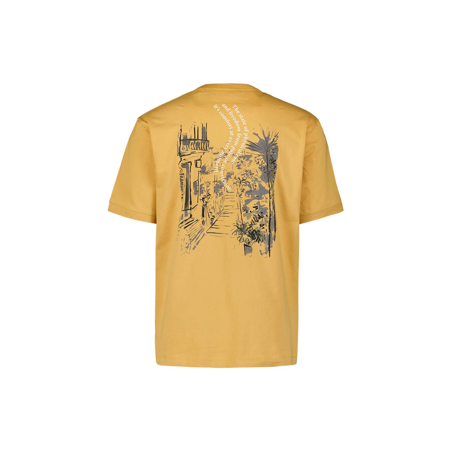 No Excess T-shirt geel