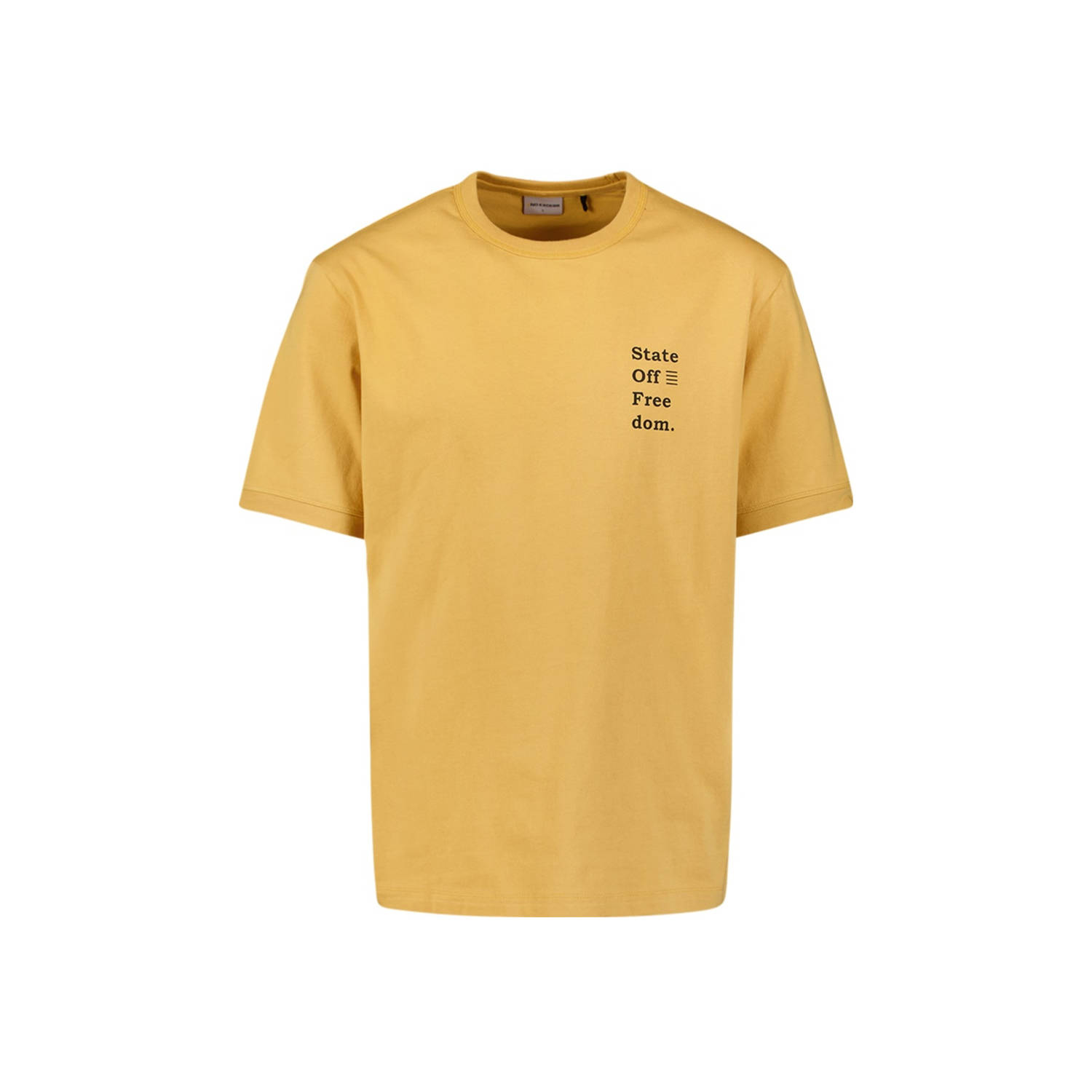 No Excess T-shirt geel