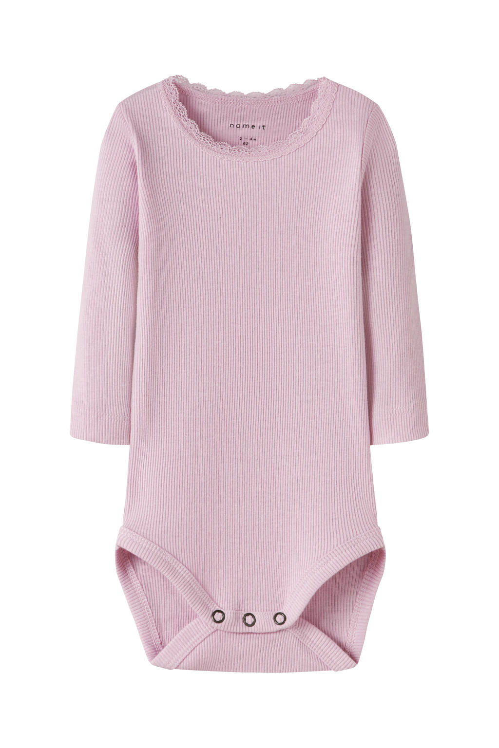 NAME IT BABY romper zachtroze