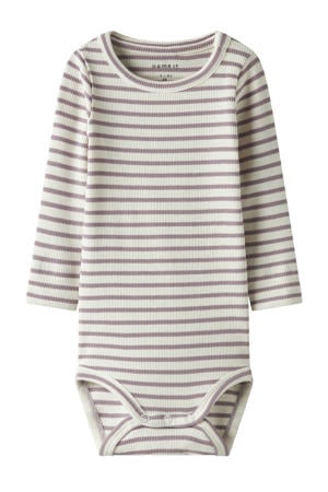 romper lila/ecru
