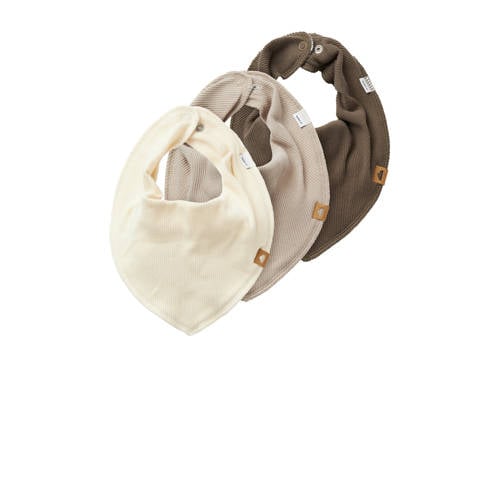 NAME IT BABY slab NBNYVETTI - set van 3 bruin/zand/ecru afbeelding