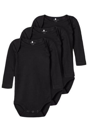 romper - zwart (set van 3)