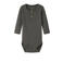 NAME IT BABY gemêleerde romper - bruin