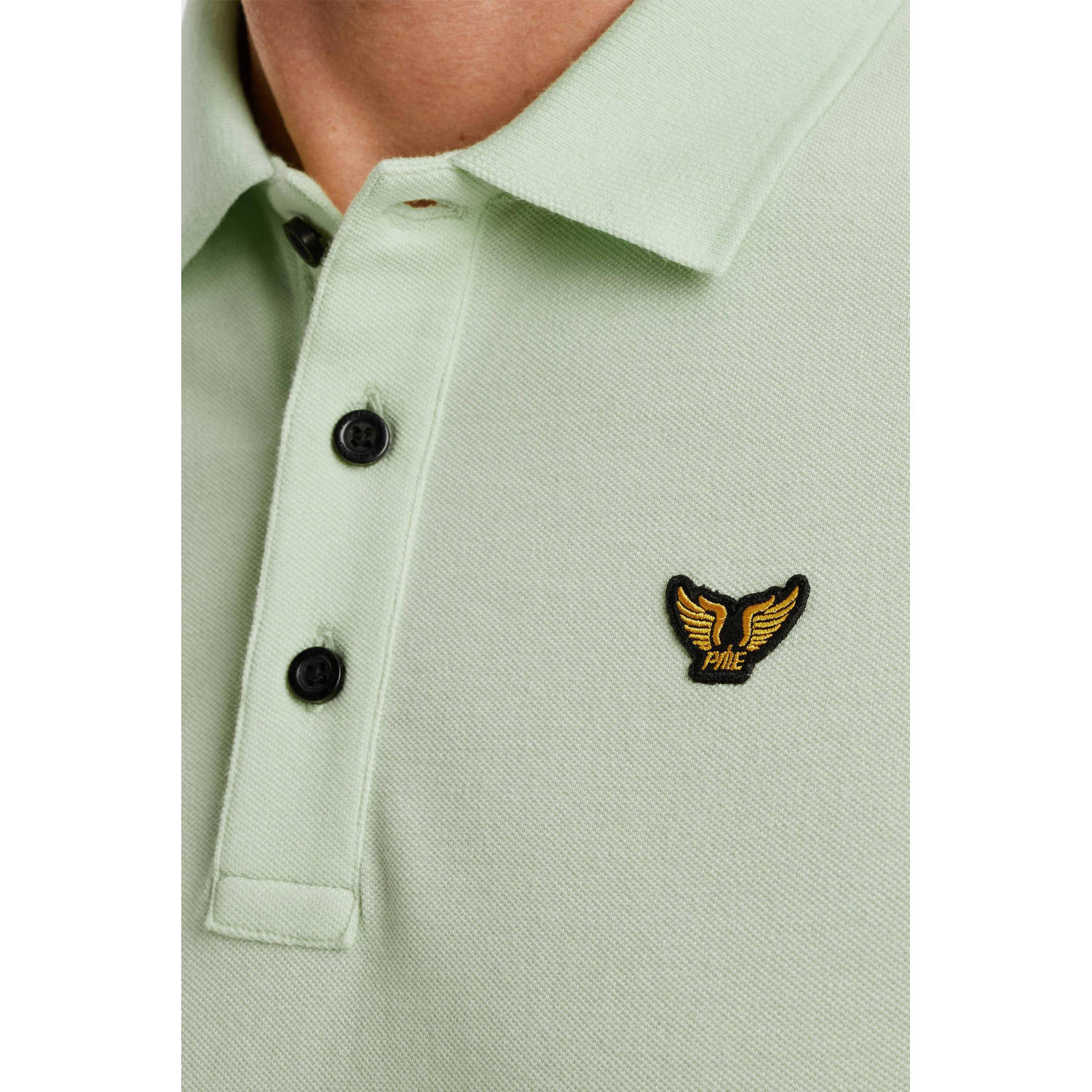 PME Legend regular polo mintgroen