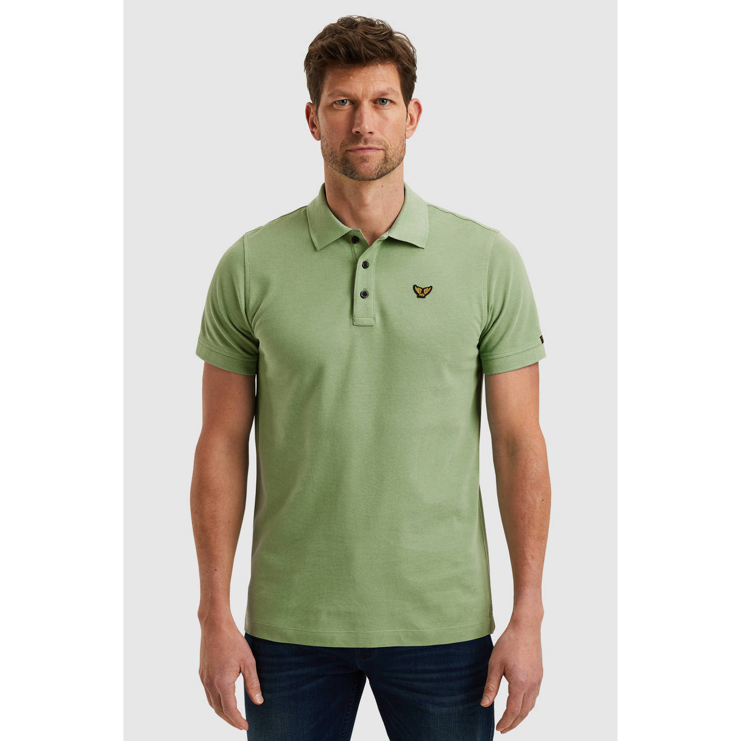 PME Legend regular polo lichtgroen