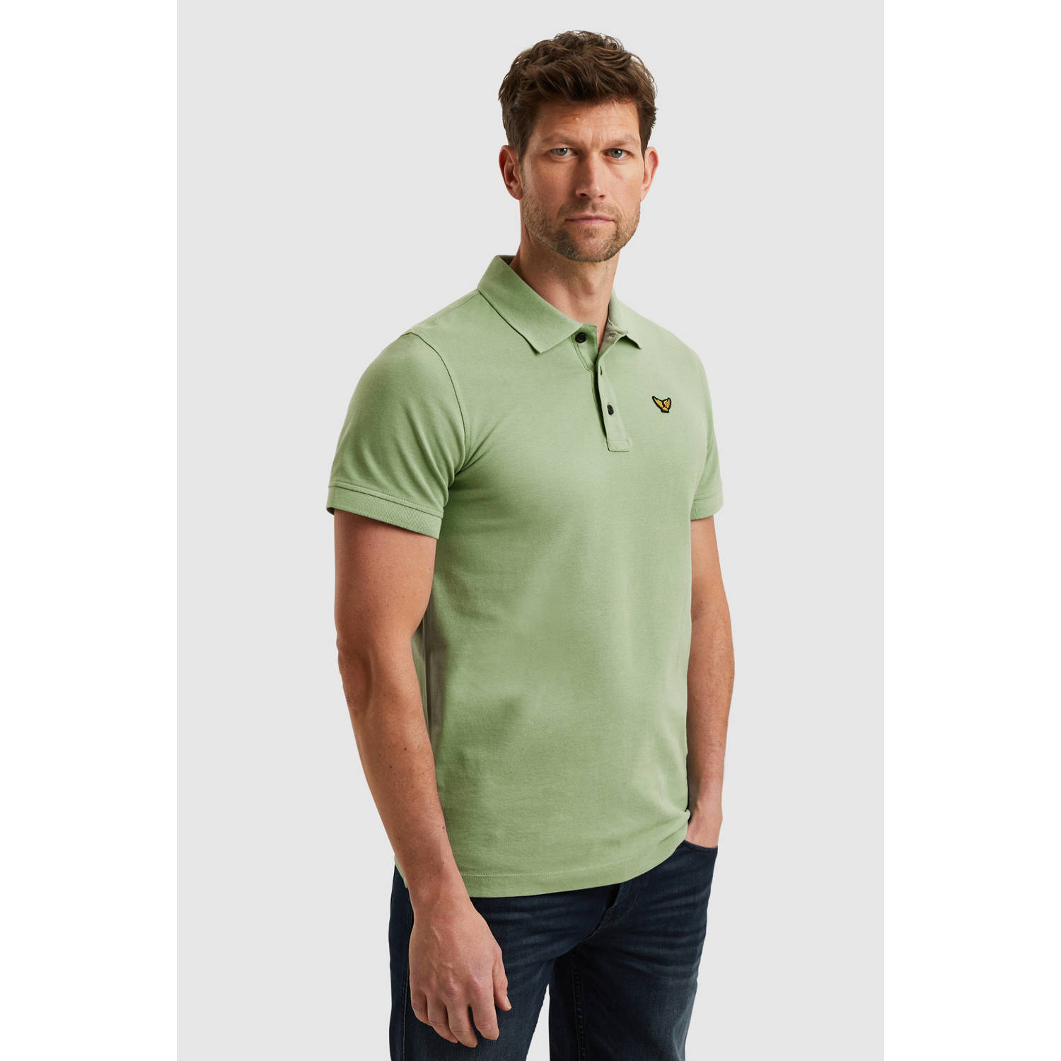 PME Legend regular polo lichtgroen