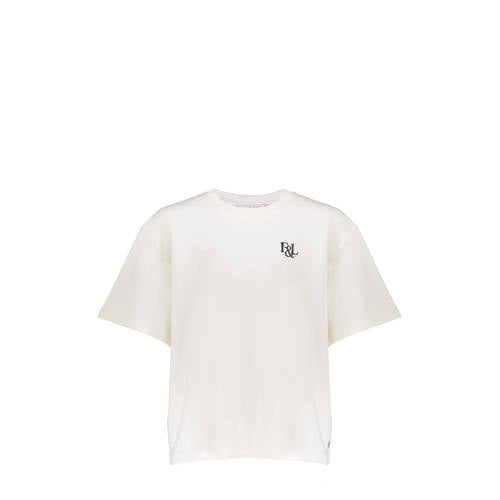 Frankie&Liberty T-shirt met backprint ecru afbeelding