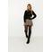 Frankie&Liberty vest zwart gebreid
