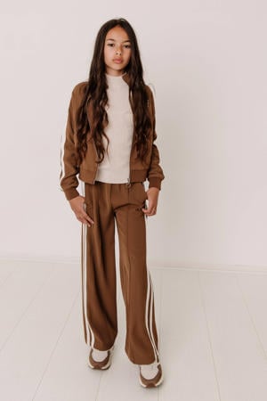 straight casual broek bruin