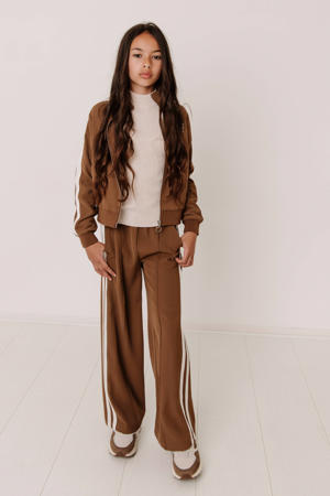 straight casual broek bruin