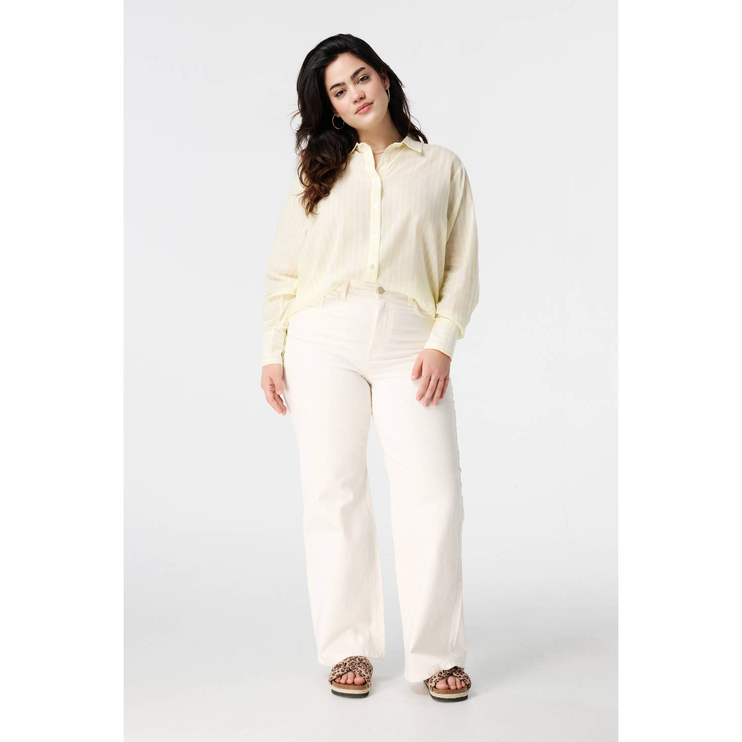 MS Mode blouse lichtgeel