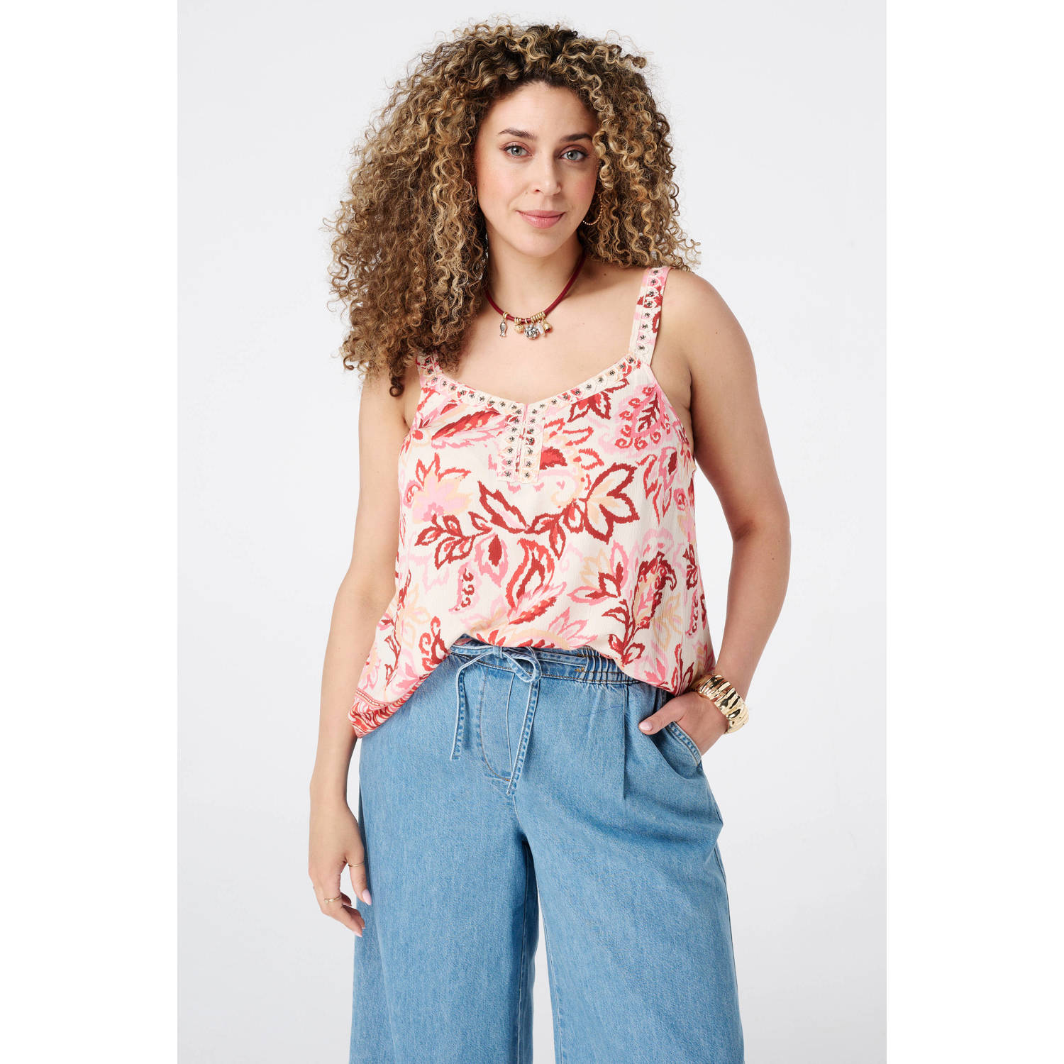 MS Mode singlet rood