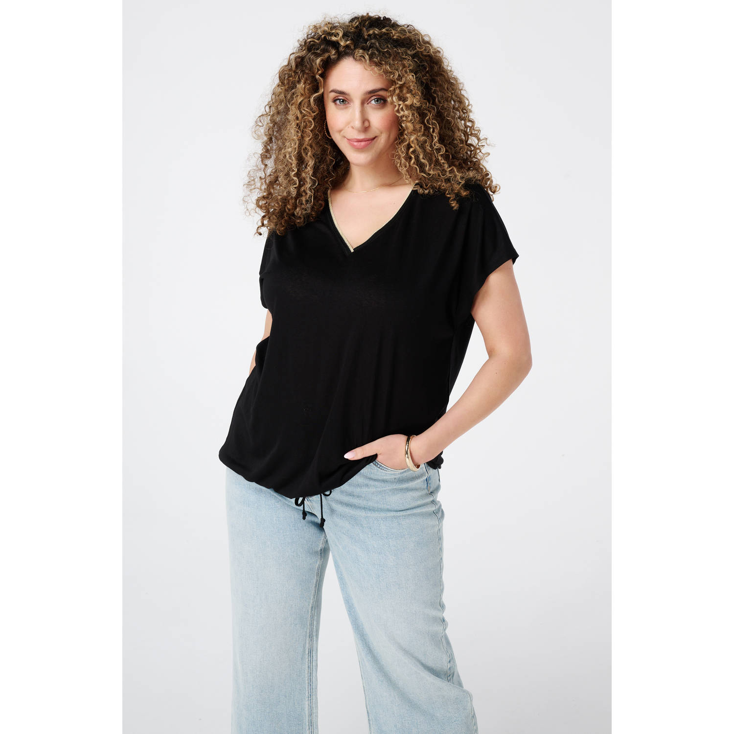 MS Mode top zwart