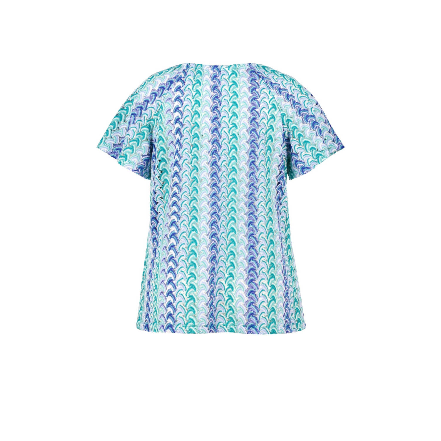 MS Mode top blauw