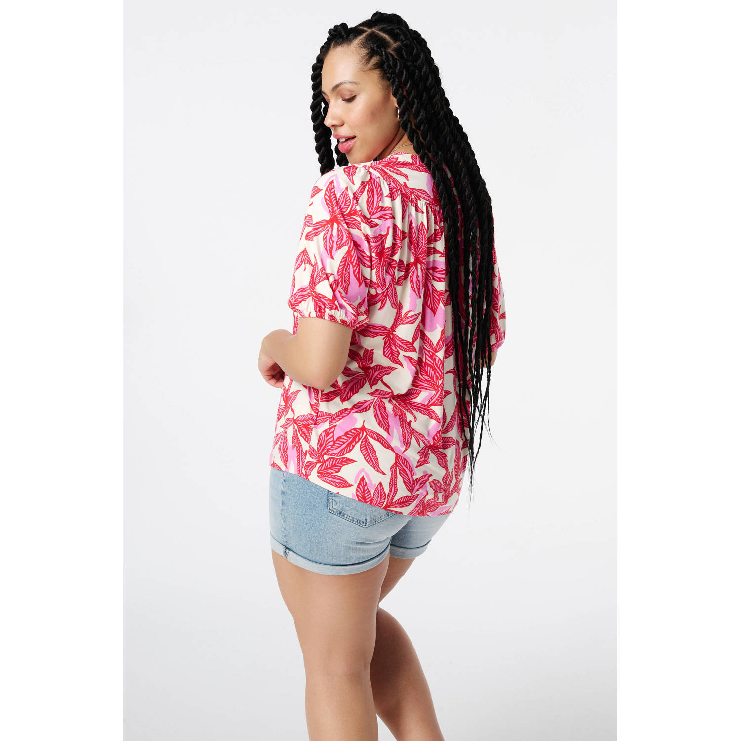 MS Mode blouse roze