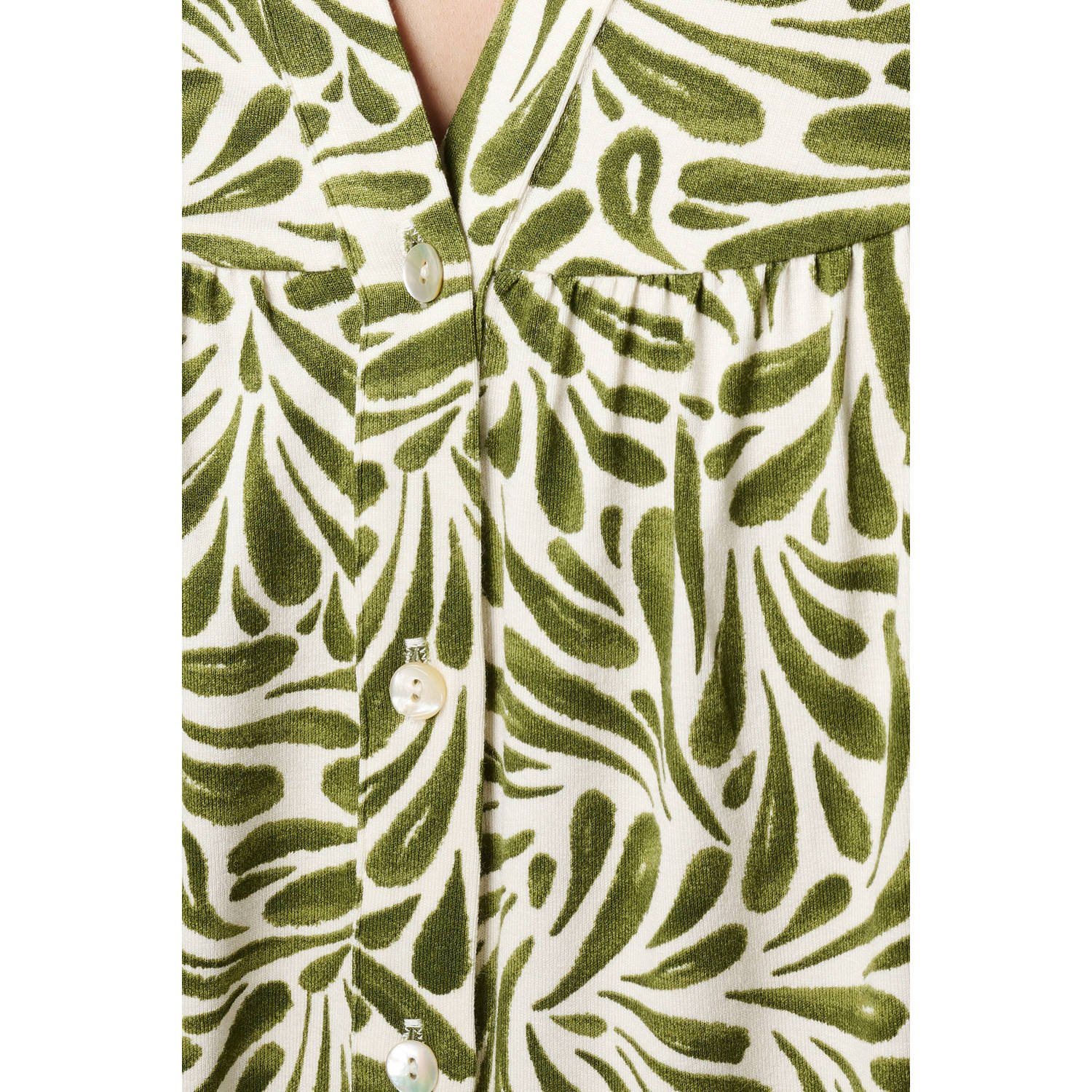 MS Mode blouse olijfgroen