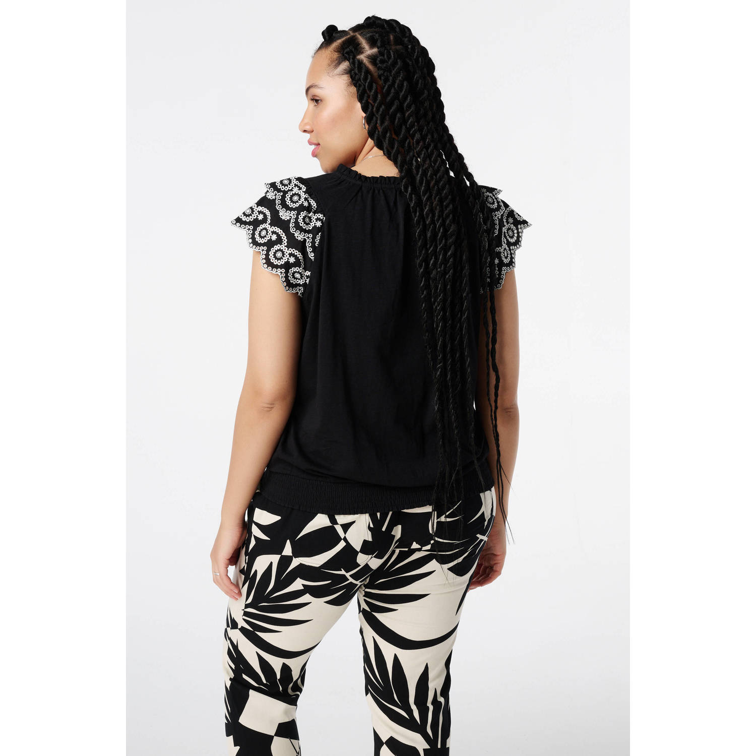 MS Mode top zwart
