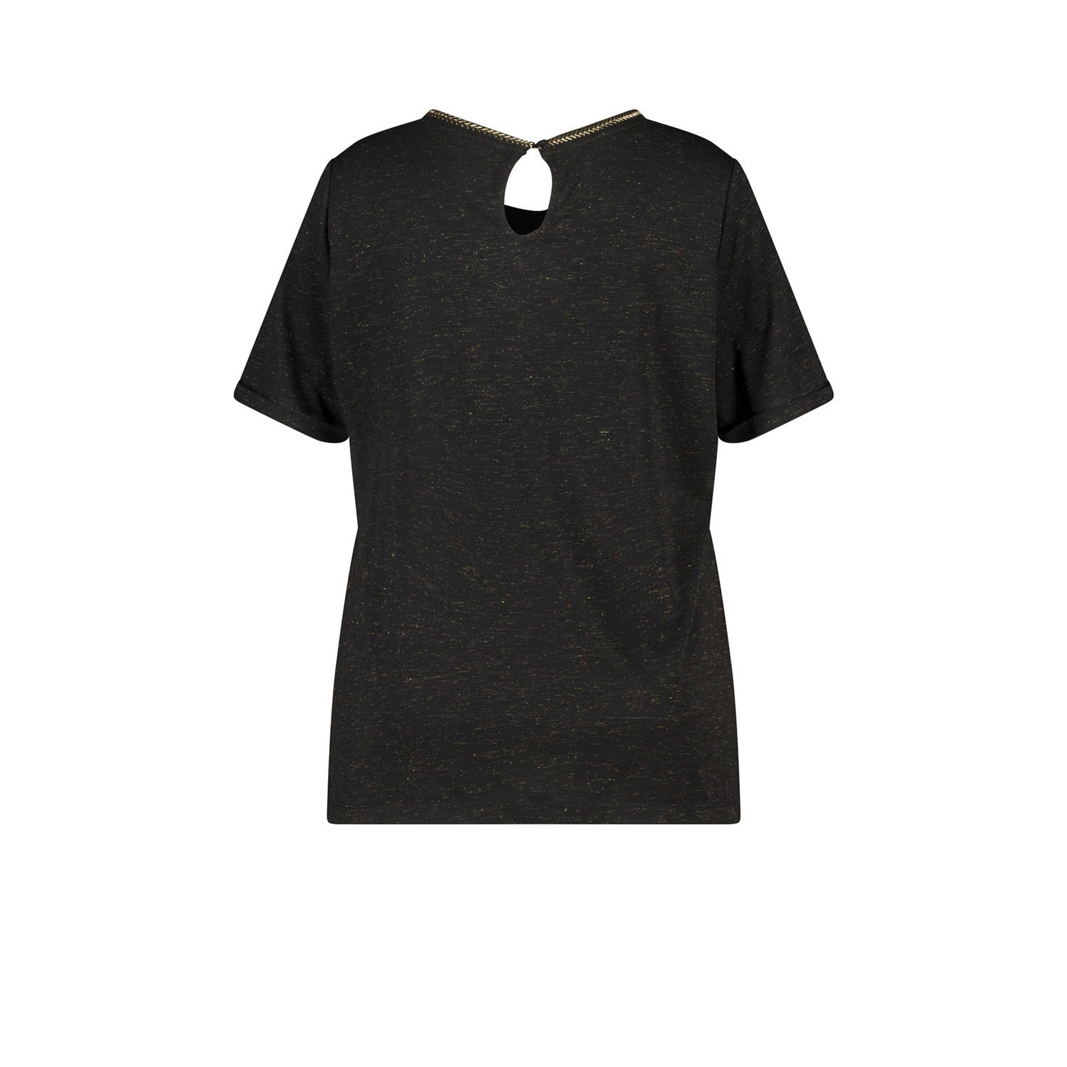MS Mode top zwart met lurex