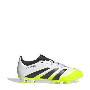 Predator ClubFG/MG Sala  junior voetbvalschoenen wit/geel/zwart